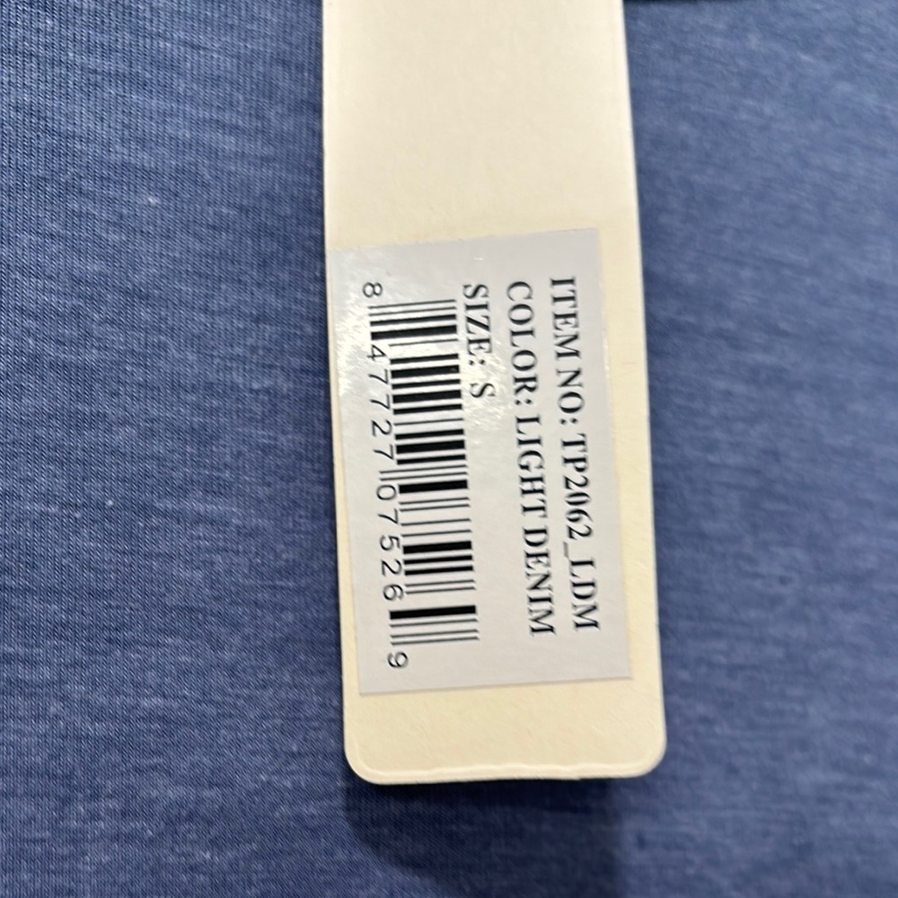 Yelete Blue Bell Sleeve Blouse - NWOT - Picture 5 of 12